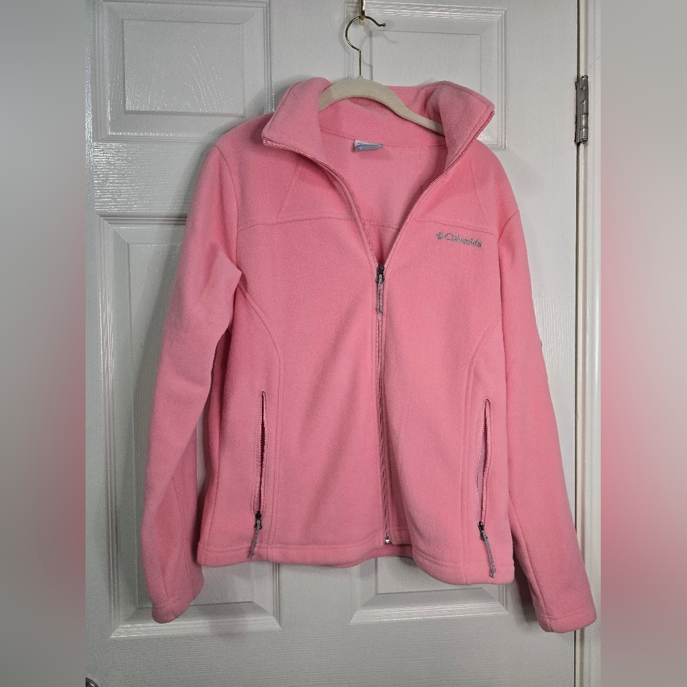 Columbia Light Pink Fleece Jacket